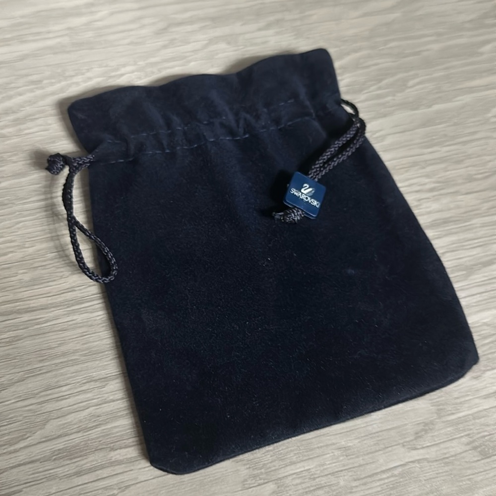 Swarovski Velvet Drawstring Pouch